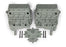TRA10981-GRAY Traxxas Engine Block/3X25 Cs (4)