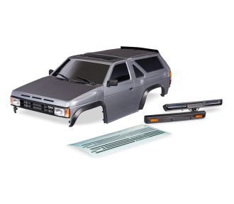 TRA11011-SLVR Traxxas Body, 1988 Nissan Pathfinder complete - silver