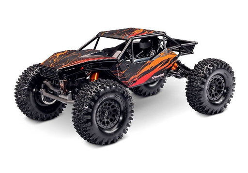 TRA120074-1ORANGE Traxxas 1/18 TXC-4M Extreme Crawler 4WD RTR - Orange