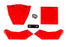 TRA12012-RED Traxxas TXC-4M Body Panels - Red