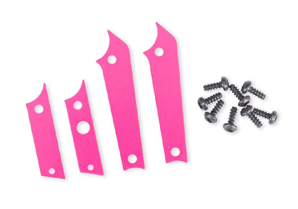 TRA12016-PINK Traxxas TXC-4M Aluminum Chassis Panel Insert Set - Pink