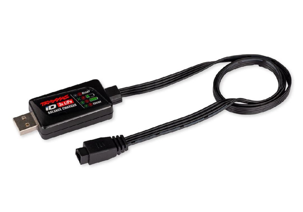 TRA12067 Traxxas USB Charger, iD Balance (3-cell 11.1 volt LiPo)
