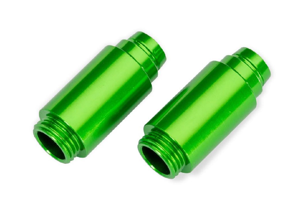 TRA12068-GRN Traxxas Aluminum GTM Pro Shock Bodies 6061-T6 - Green (2)