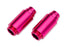 TRA12068-PINK Traxxas Aluminum GTM Pro Shock Bodies 6061-T6 - Pink (2)