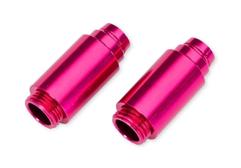 TRA12068-PINK Traxxas Aluminum GTM Pro Shock Bodies 6061-T6 - Pink (2)