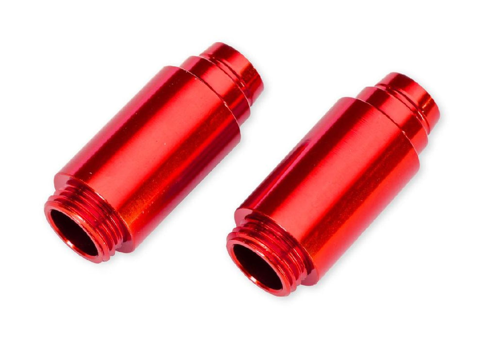 TRA12068-RED Traxxas Aluminum GTM Pro Shock Bodies 6061-T6 - Red (2)
