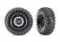TRA12070 Traxxas Method Race 105 1.3" black wheels, Stone Claw Tires (2)
