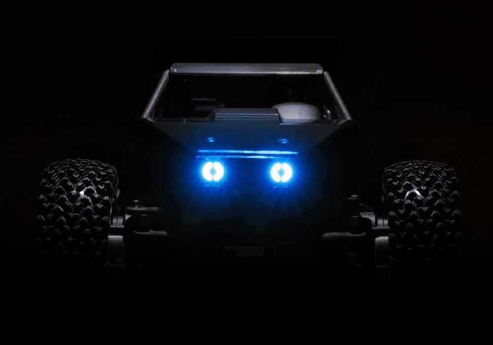 TRA12087-BLUE Traxxas TXC-4M LED Headlights Light Harness - Blue
