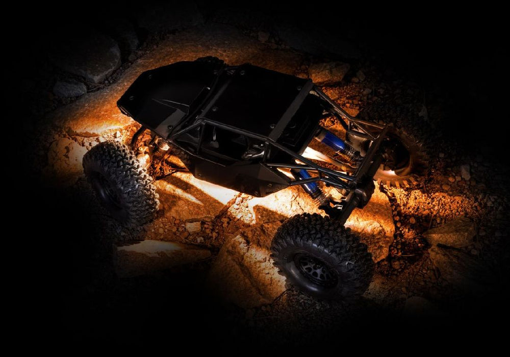 TRA12088-ORNG Traxxas TXC-4M Rock Lights Light Harness - Orange