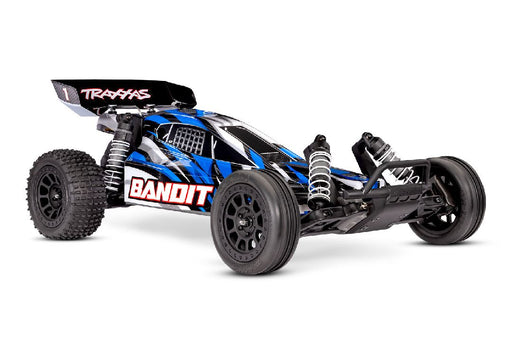 TRA24254-8-BLUEX Traxxas 1/10 Bandit XL-5 2wd RTR (B&C Incl) - BlueX**Sold Separately for the best run time you will need part# Tra2992***