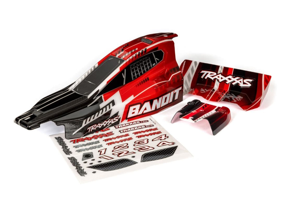 TRA2450 Body, Bandit? (also fits Bandit? VXL), black & red/ wing (painted, decals applied)