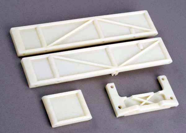 TRA2525 Battery box set (2-sides/ 1-front/1-rear battery box connector)