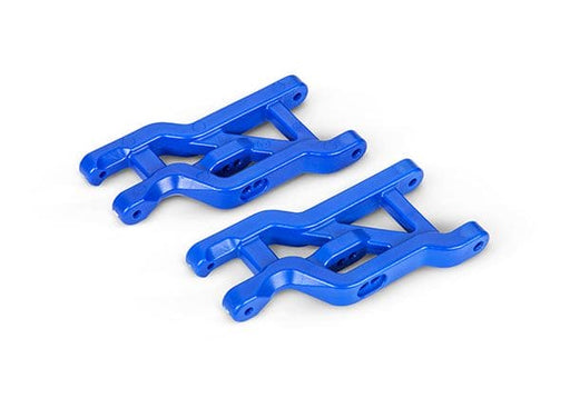 TRA2531L Suspension arms, blue, front, heavy duty (2) (requires #3632 series caster block and #3640 screw pin set)