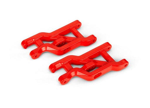 TRA2531R Suspension arms, red, front, heavy duty (2) (requires #3632 series caster block and #3640 screw pin set)