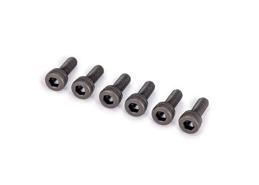 TRA2657 Traxxas Screws, 3x8mm caphead machine (hex drive) (6)
