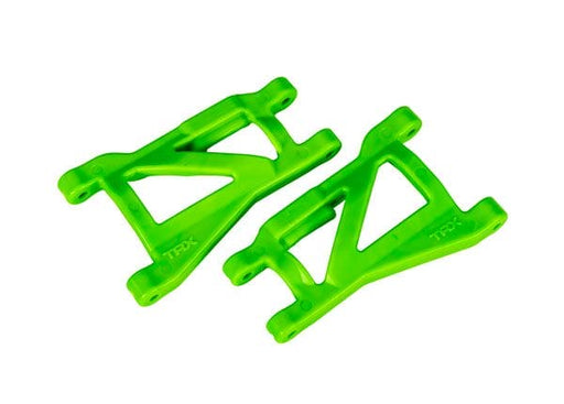 TRA2758-GRN Traxxas Suspension arms, green (rear, left & right), heavy duty