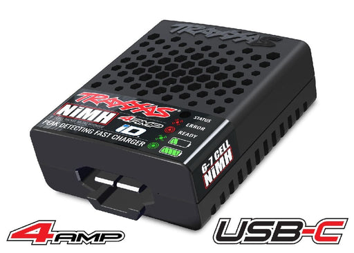 TRA2982, Traxxas USB-C NiMH-Only Charger, 40W with iD