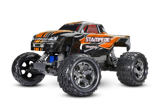 TRA36054-8ORANGE Traxxas Stampede 1/10 Monster Truck RTR - Orange **SOLD SEPARATELY AND REQUIRED TRA2912 AND TREA2916 OR FOR QUCK CHARGER &LONG RUN TIME BATTERY ORDER PART # TRA2992**