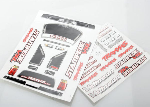 TRA3613R Traxxas Decal Sheets, Stampede VXL