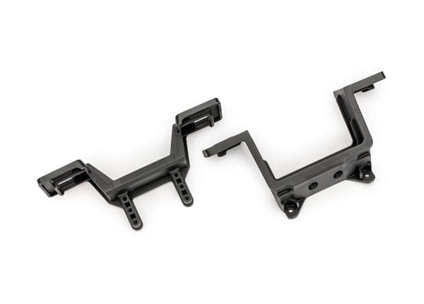 TRA3614X Traxxas Body Mounts Front and Rear