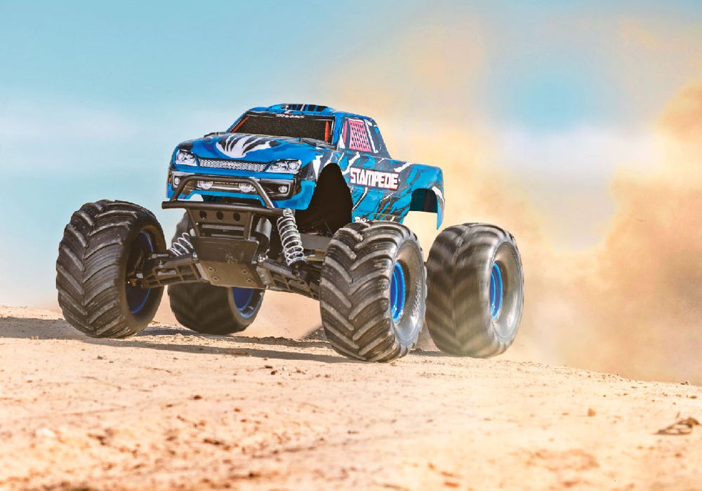 TRA36254-8BLUEX Traxxas 1/10 Stampede ExtremeHD 2WD RTR - Blue-X
