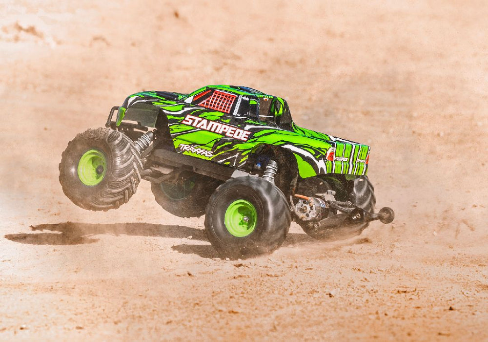 TRA36254-8GREENX Traxxas 1/10 Stampede ExtremeHD 2WD RTR - Green-X