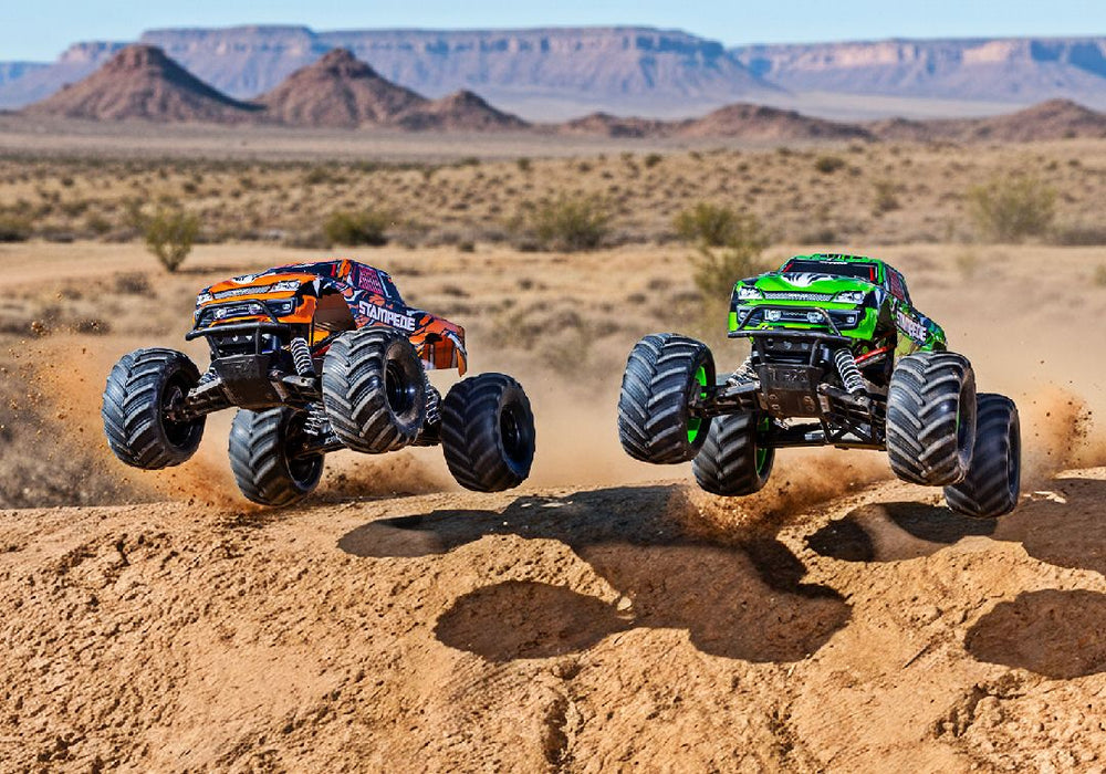TRA36254-8GREENX Traxxas 1/10 Stampede ExtremeHD 2WD RTR - Green-X