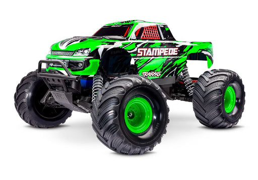 TRA36254-8GREENX Traxxas 1/10 Stampede ExtremeHD 2WD RTR - Green-X