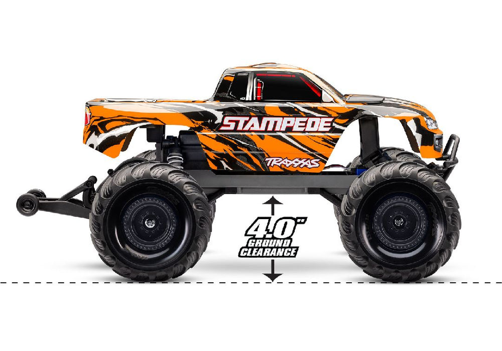 TRA36254-8REDX Traxxas 1/10 Stampede ExtremeHD 2WD RTR - Red-X