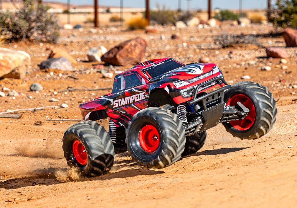 TRA36254-8REDX Traxxas 1/10 Stampede ExtremeHD 2WD RTR - Red-X