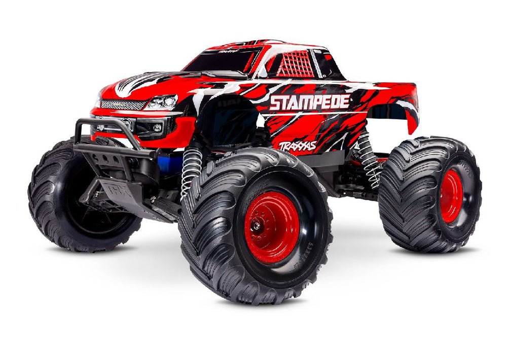 TRA36254-8REDX Traxxas 1/10 Stampede ExtremeHD 2WD RTR - Red-X