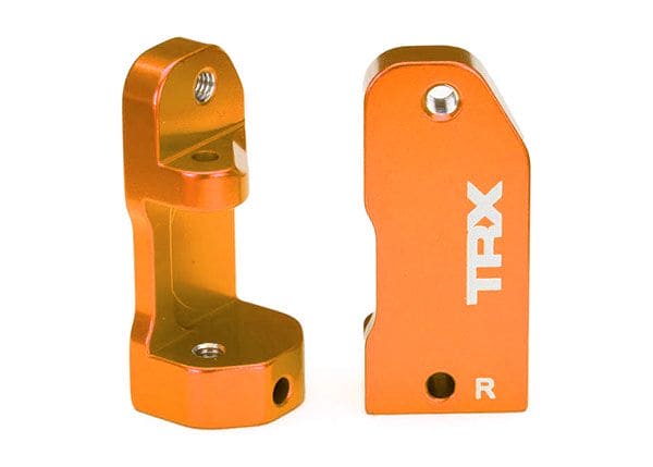TRA3632T Traxxas L/R Aluminim Caster Blocks 30° (Orange)