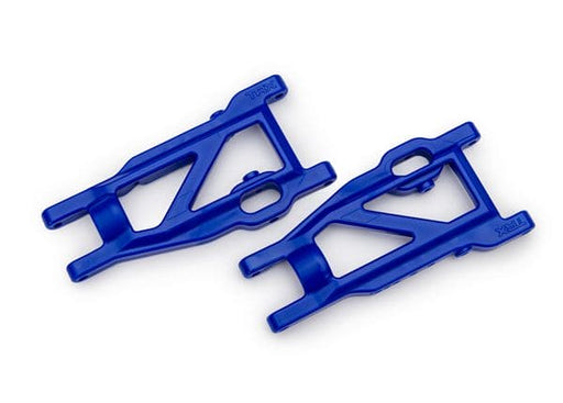 TRA3655-BLUE Traxxas Suspension arms, blue, front/rear, heavy duty (2)