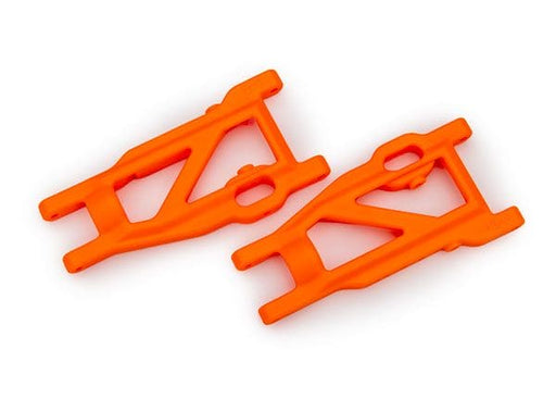TRA3655-ORNG Traxxas Suspension arms, orange, front/rear, heavy duty (2)