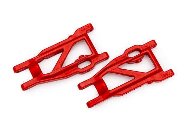 TRA3655-RED Traxxas Suspension arms, red, front/rear, heavy duty (2)