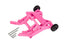 TRA3678-PINK Traxxas Wheelie Bar, Assembled, Adjustable - Pink