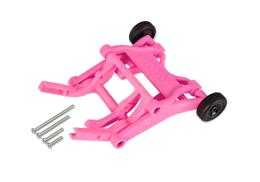 TRA3678-PINK Traxxas Wheelie Bar, Assembled, Adjustable - Pink
