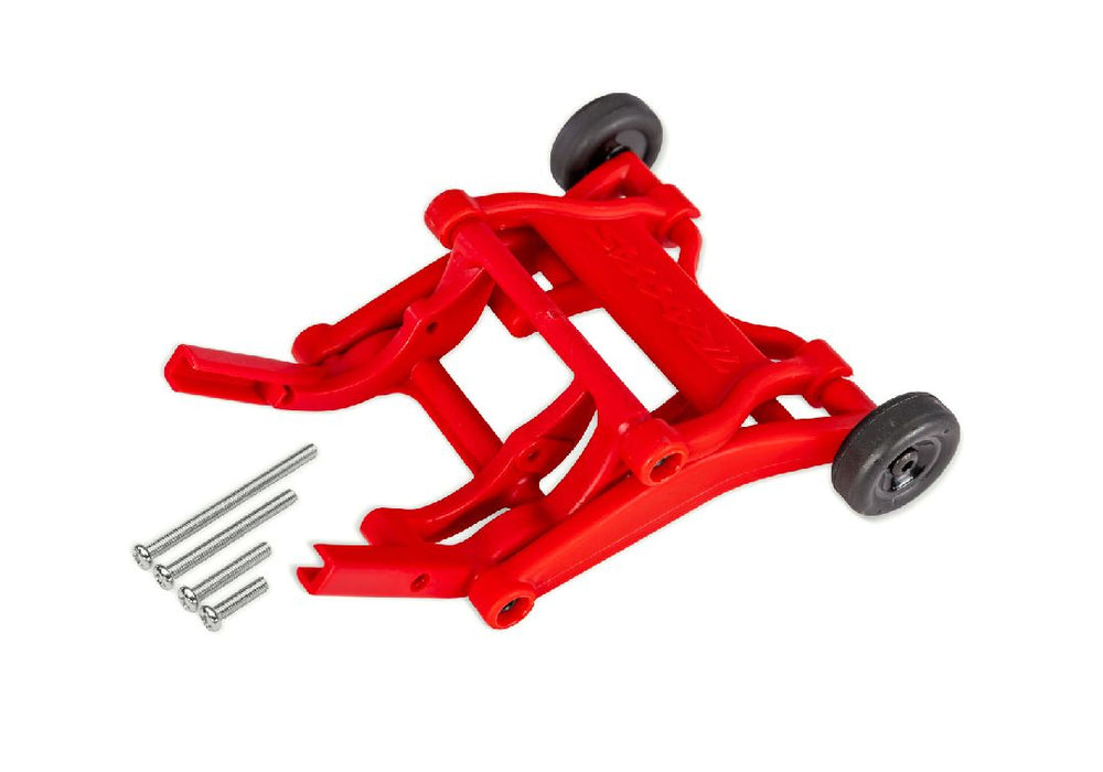 TRA3678-RED Traxxas Wheelie Bar, Assembled, Adjustable - Red