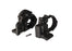 TRA3691-BLK Traxxas Gearbox Halves (L&R) w/Idler Gear Shaft - Black