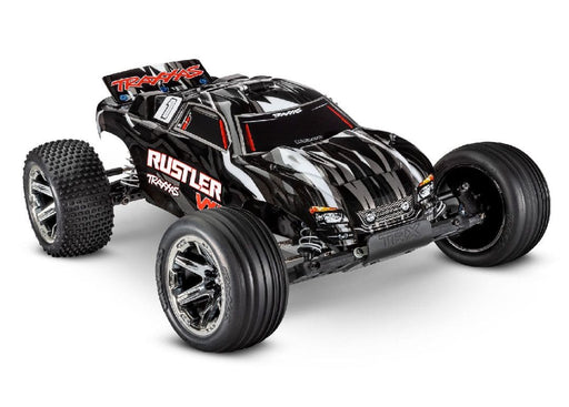 TRA37076-74 Traxxas Rustler VXL Brushless 1/10 RTR Stadium Truck Black ** SOLD SEPARATELY YOU will need this part # TRA2994 to run this truck