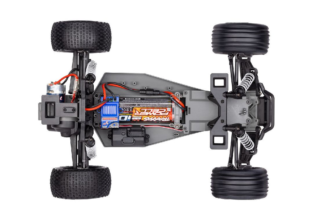 TRA37254-8RED Traxxas 1/10 Rustler ExtremeHD 2wd RTR - Red