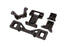 TRA3731X-BLK Traxxas Body Mounts (F&R) (2)