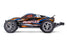 TRA37354-4ORANGE Traxxas 1/10 Rustler 2WD BL-2S Clipless - Orange**Free battery charger with the purchase of this truck. Please add TRA2827X and TRA2920 to your order  to get it free.** if you order from this promotion it is final sale