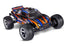 TRA37354-4ORANGE Traxxas 1/10 Rustler 2WD BL-2S Clipless - Orange**Free battery charger with the purchase of this truck. Please add TRA2827X and TRA2920 to your order  to get it free.** if you order from this promotion it is final sale