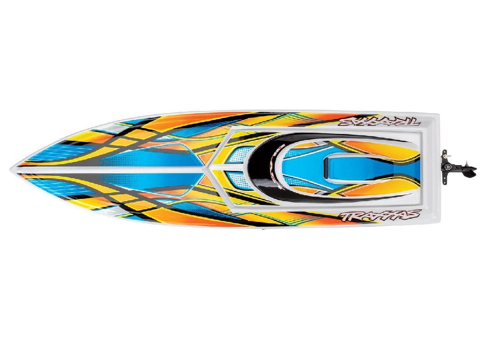 TRA38104-8ORANGE Traxxas Blast 24" High Performance RTR Race Boat - Orange