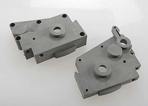TRA4491A Traxxas Gearbox Halves (Grey) (Left & Right)