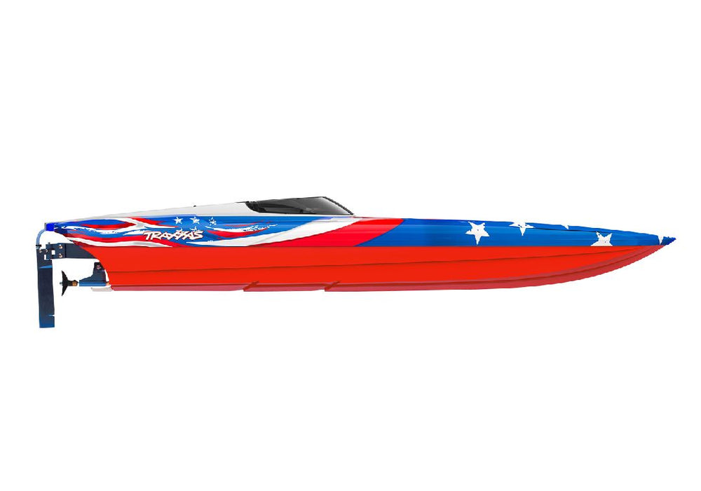 TRA57046-440TH Traxxas DCB M41 Widebody 40" Catamaran Race Boat - 40th YOU will need this part #TRA2990 to run this boat