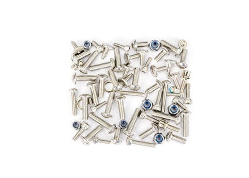TRA5746R Traxxas Hardware kit, stainless steel, Spartan/DCB M41