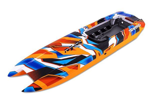TRA5784T Traxxas Hull, DCB M41, Orange Graphics (Fully Assembled)