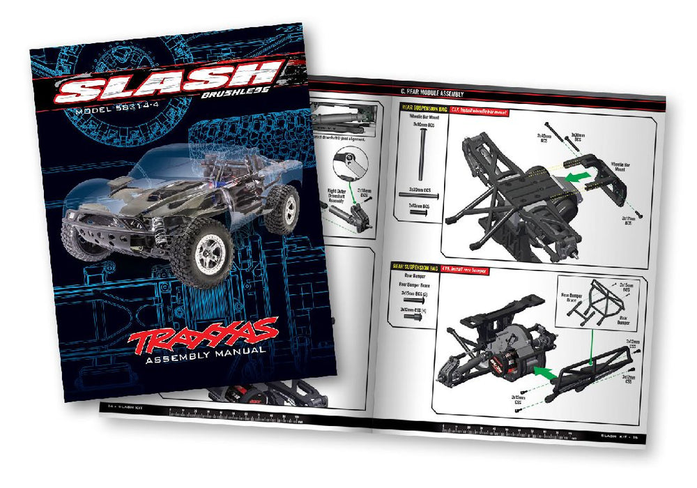TRA58214-4 Traxxas 1/10 Slash XL-5 HD Unassembled 2wd Kit *FOR LONG RUN TIME & QUICK CHARGER ORDER TRA2992